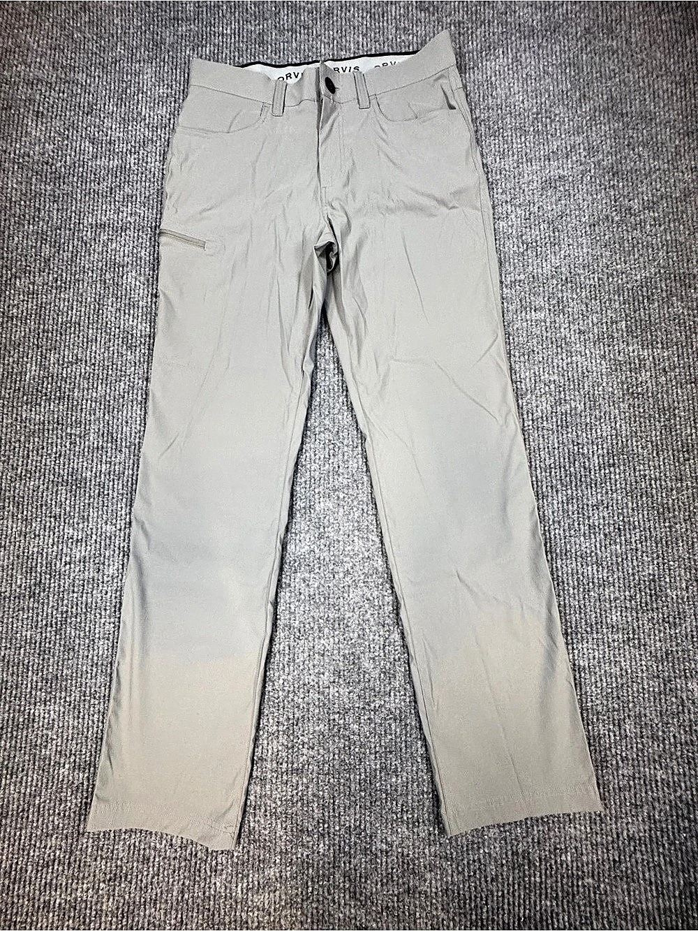 Orvis Men's Cargo Pants Gray Waist 32 x 34 Like New